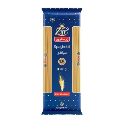 مشخصات، قیمت و خرید ماکارونی و پاستا زر ماکارون مدل اسپاگتی قطر 1.5 مقدار 700 گرم